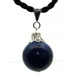 20mm Lapis Lazuli Gemstone Sphere Pendant